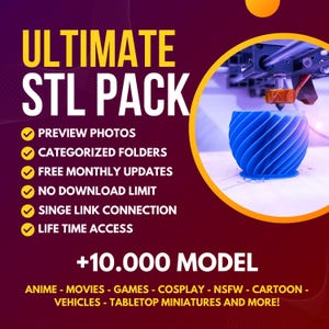 Mega STL Pack, Najlepsze Archiwum STL