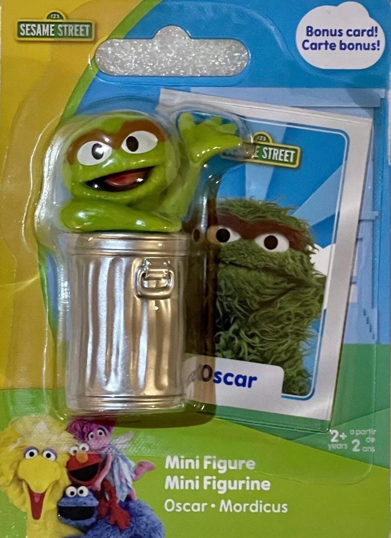Figurine Alligator King Sesame Street Reaction Vague 04 - Super7, Neuve, Collection TV Show