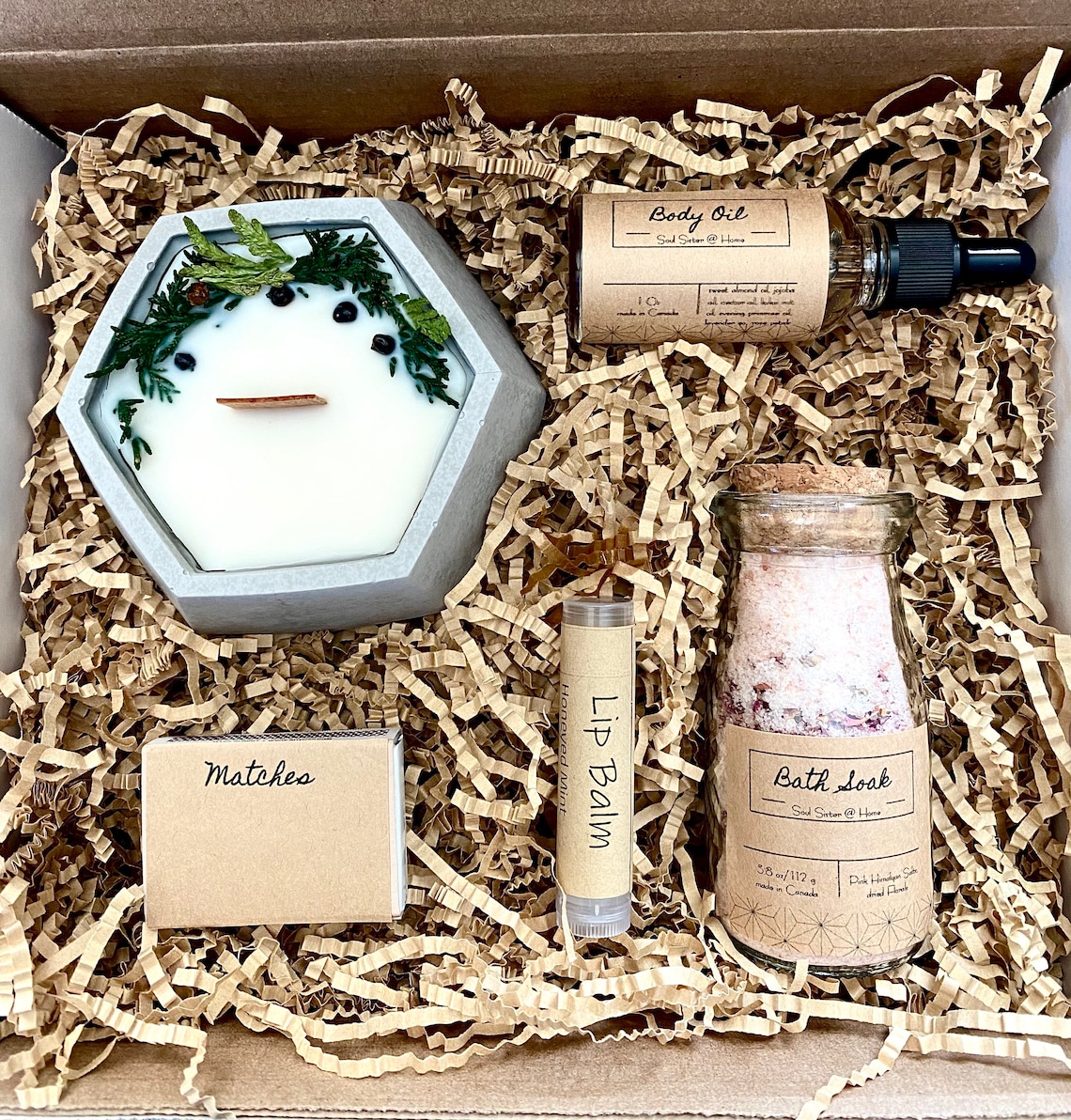 Spa Gift Box 13/ Medium / Bath & Beauty gift box for her / Etsy