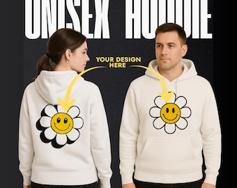 Custom Thick Unisex Hoodie – Premium Comfort Hoodie – HD Printing or Embroidery – Personalized Gift