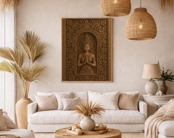 balinese prayer wall art - balinese wall art, bali decor, wood carving art, balinese painting, bali poster, bali wall art, bali print