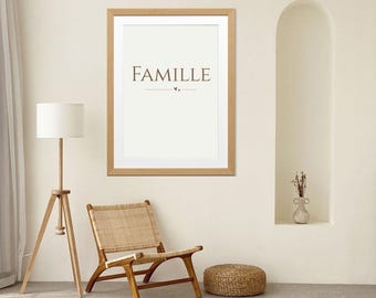 family printable poster, digital family poster, family digital download, printable family wall art, family poster to print | digital printing