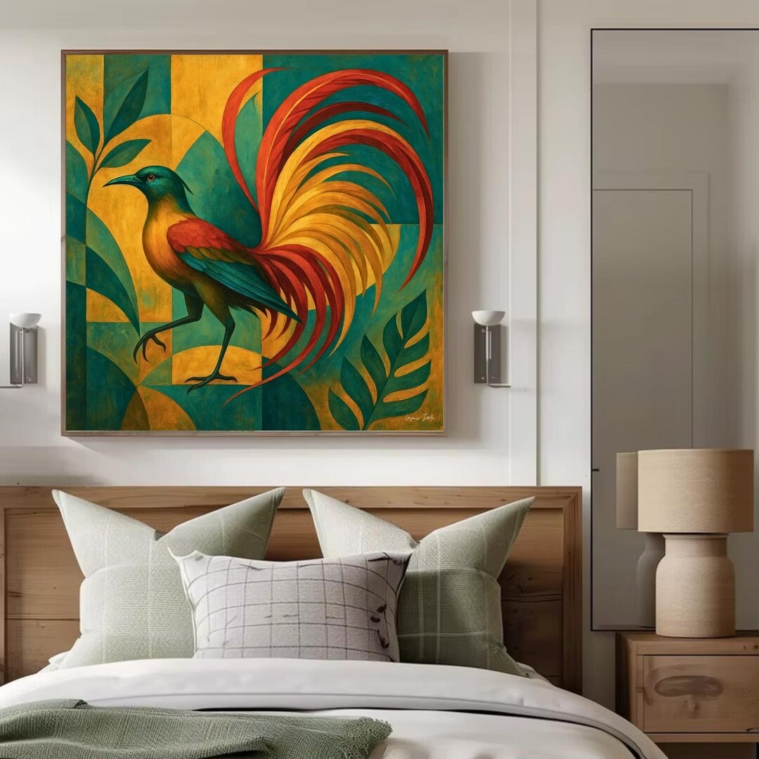 Bird of Paradise Bird Wall Art - Tropical Art - Botanical Prints ...