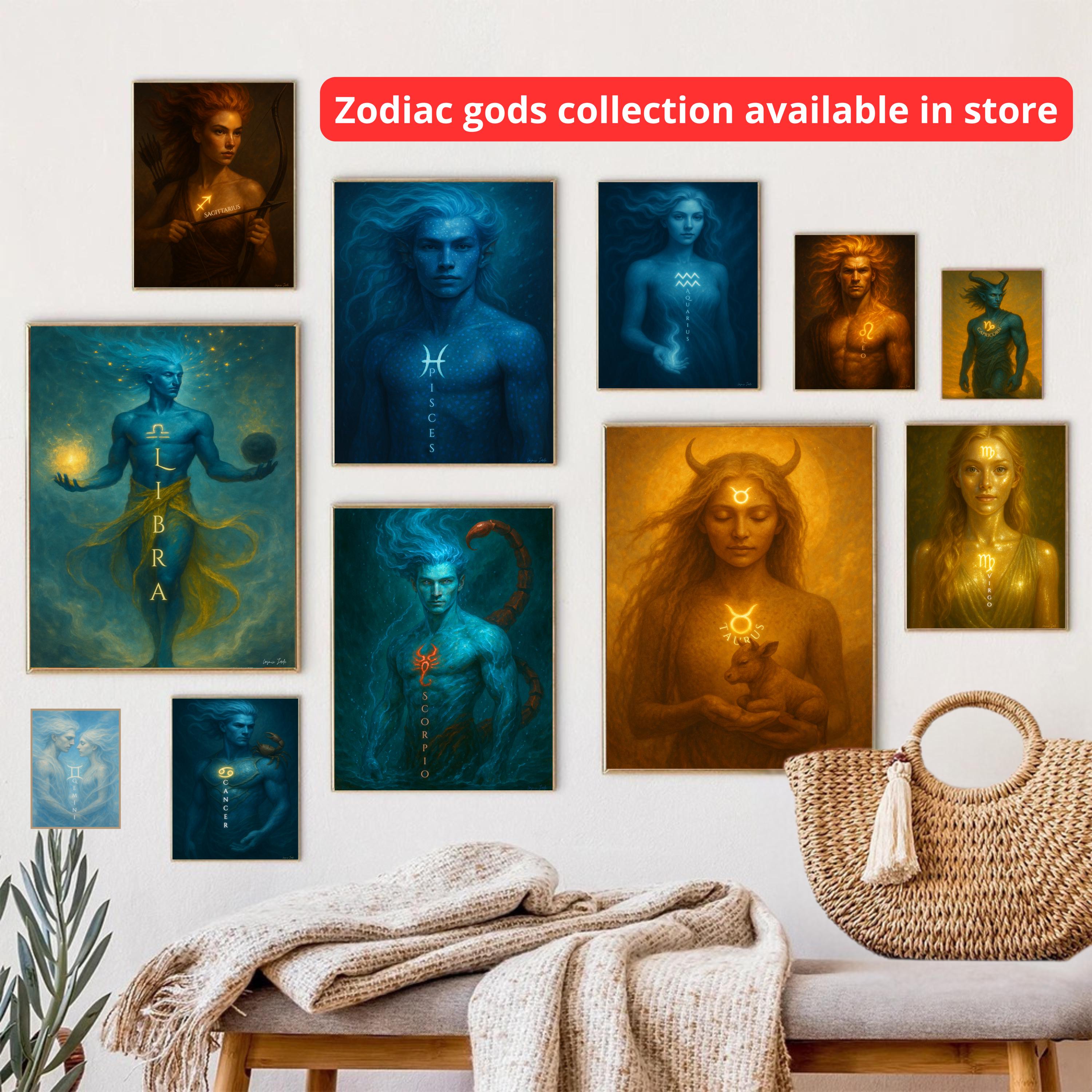 Virgo Gifts, Virgo Wall Art, Virgo Art, Virgo Print, Virgo Poster