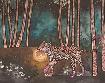 Art Print 12x12: Mama, Here Comes Midnight
