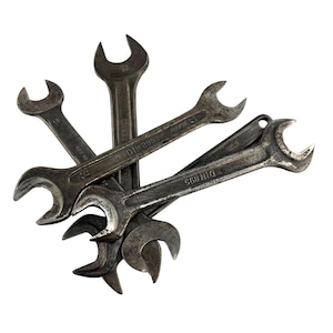 Vintage GEDORE Schraubenschlüssel Set DIN 839/894/895 • Deutsches Stahlwerkzeug • Werkstatt Restauration Sammlerstück