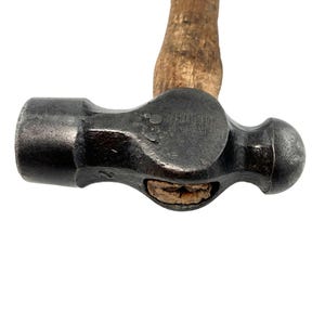 Vintage Whitehouse Forge Nr. 2 Hammer, 1kg – Sammler Werkzeug mit Holzgriff aus England