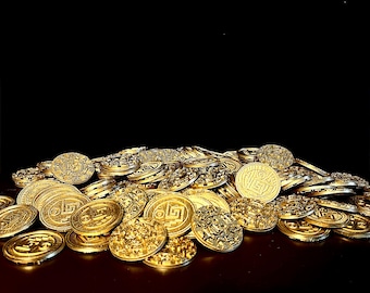 呪われた宝物アステカの金貨 - Etsy 日本