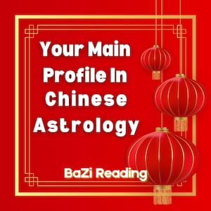 Perfil principal según tu carta natal Bazi, astrología, horóscopo, lecturas, riqueza, salud, relaciones, alma gemela, amor