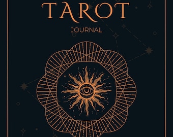 Tarot Journal Printable, Tarot Spreads, Daily Tarot Journal, Tarot Workbook, Cheat Sheet, Tarot Planner 2025, Tarot Deck Notebook