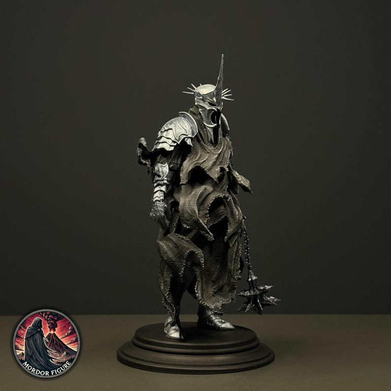 Witch-King 3D Figure, Lord Of The Rings, Action Figure, 3D Figure, 3D Statue, Custom Work, Hand Painted, 3D Printed, 3D Modeling, Collectible Item, Mordor Figure, Birthday Present