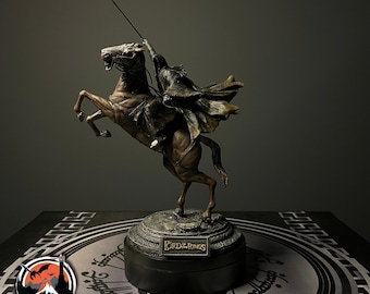 Nazgul Dark Rider Figure, Lord Of The Rings Figure, Action Figure, 3D Printed, Hand Painted, Custom Work