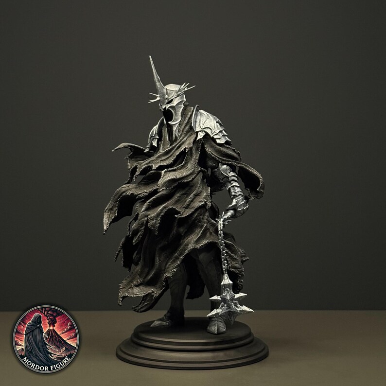 Witch-King 3D Figure, Lord Of The Rings, Action Figure, 3D Figure, 3D Statue, Custom Work, Hand Painted, 3D Printed, 3D Modeling, Collectible Item, Mordor Figure, Birthday Present