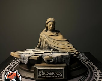 Shards Of Narsil Figure, Lord Of The Rings Figure, Action Figure, 3D Printed, Hand Painted, Custom Work