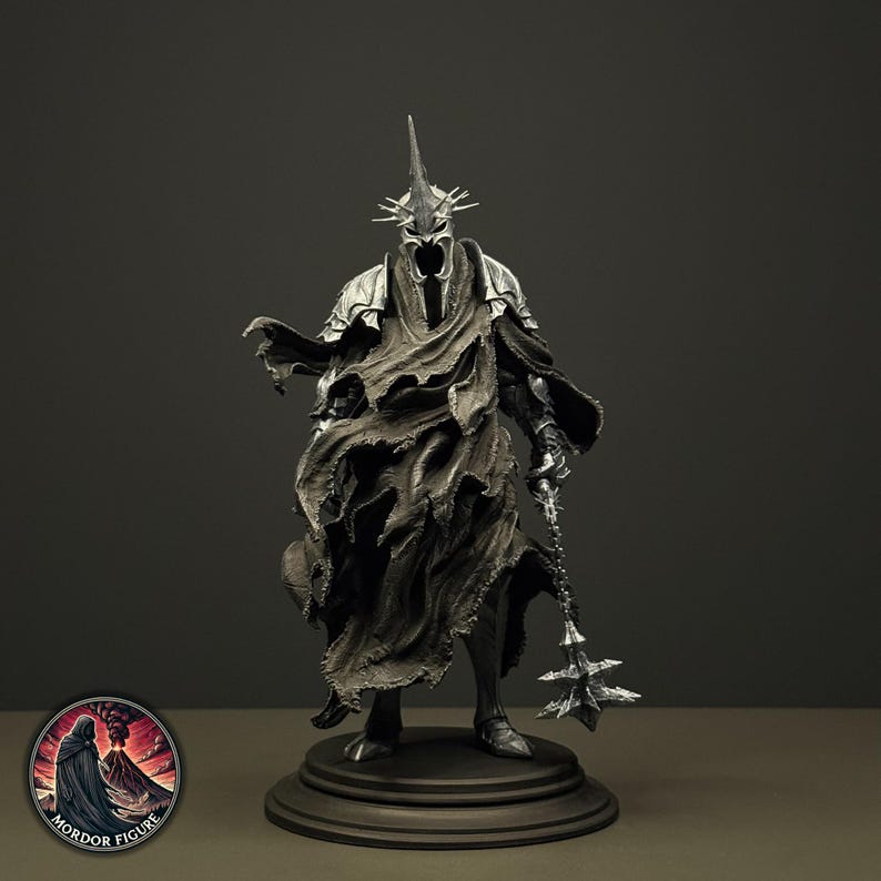 Witch-King 3D Figure, Lord Of The Rings, Action Figure, 3D Figure, 3D Statue, Custom Work, Hand Painted, 3D Printed, 3D Modeling, Collectible Item, Mordor Figure, Birthday Present