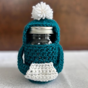 Mason Jar Sweater/Hoodie, Fits 16 oz Mason Jar, Digital Pattern Download