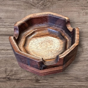 Small Walnut Ashtray