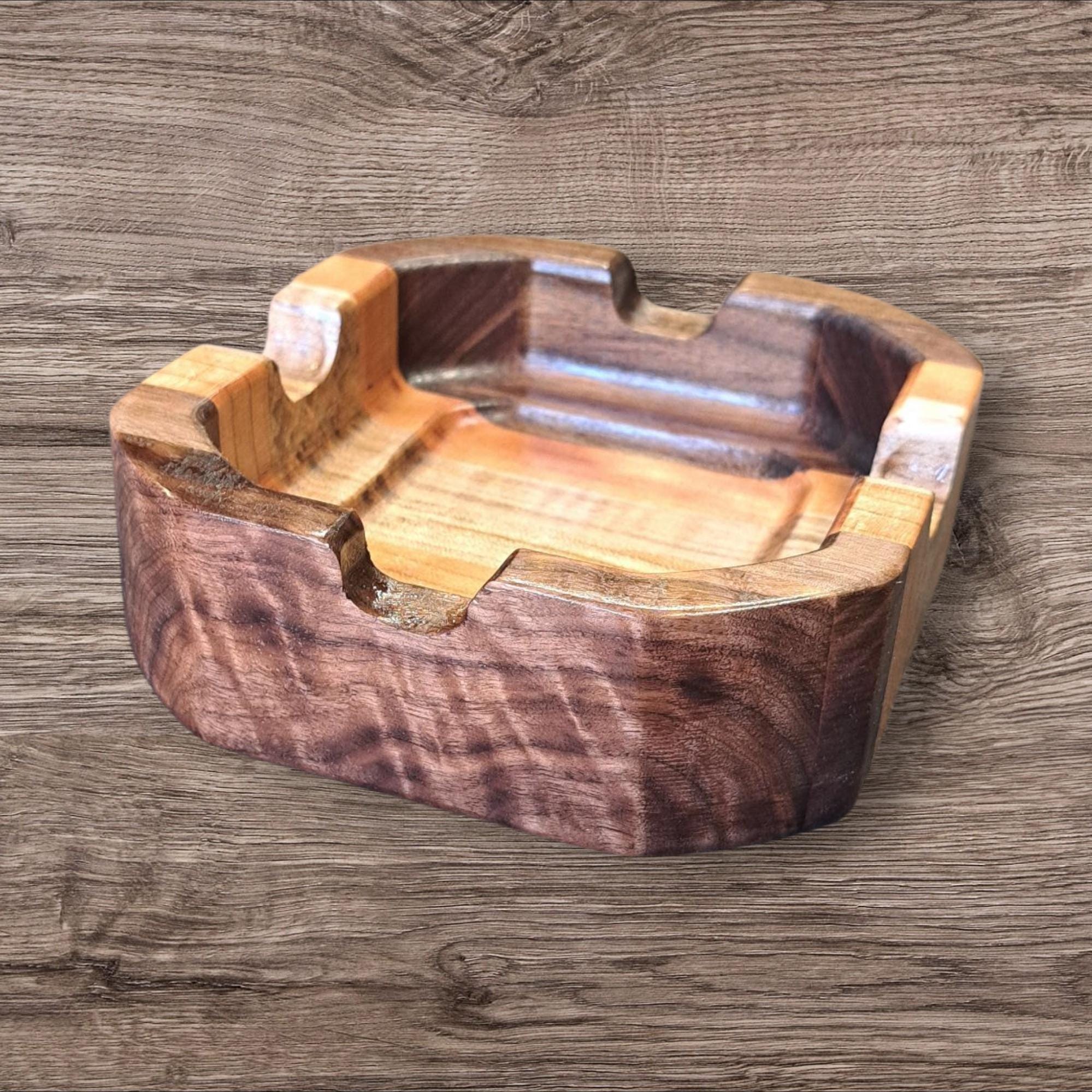 Multi Wood Cigar Ashtray - Etsy