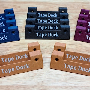 Soporte de pared para cinta métrica / Base para cinta impresa en 3D (PETG-CF) / Colgador de cinta métrica / Organizador de herramientas de taller