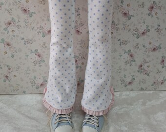 BJD Clothes | Mini Dollfie Dream MDD Super Dollfie MSD Baby Blue Dot Pants