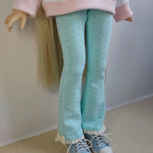 BJD Clothes | Mini Dollfie Dream MDD Super Dollfie MSD Blue Polka Dot Pants