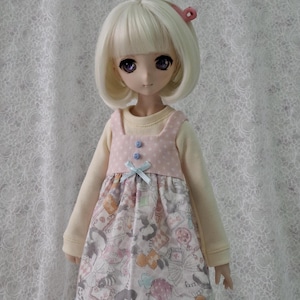 BJD Kleidung | Mini Dollfie Dream MDD Einteiler Set