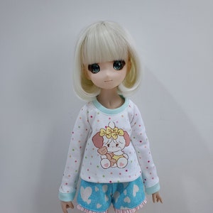 BJD Kleidung | Mini Dollfie Traum MDD Super Dollfie MSD Sweater - Puppy