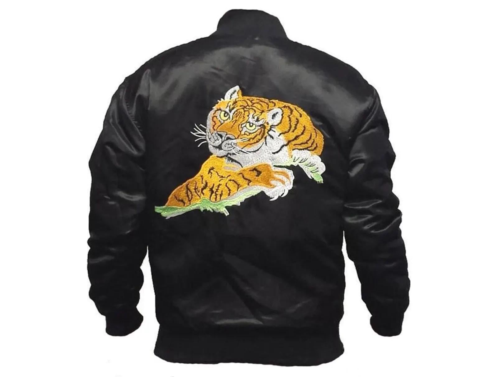 ジャケット・アウター XLARGE / TIGER EMBROIDERY VIETNAM JACKET XLARGE TIGER EMBROIDERY VIETNAM JACKET Buy Tiger Jacket Online In