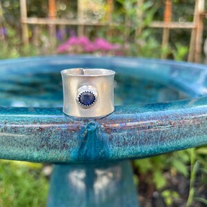 Kyanite Ring / Kyanite Jewelry / Handmade Ring / Handmade Jewelry / Artisan Ring / Statement Ring / Boho Ring / Sterling Silver Ring