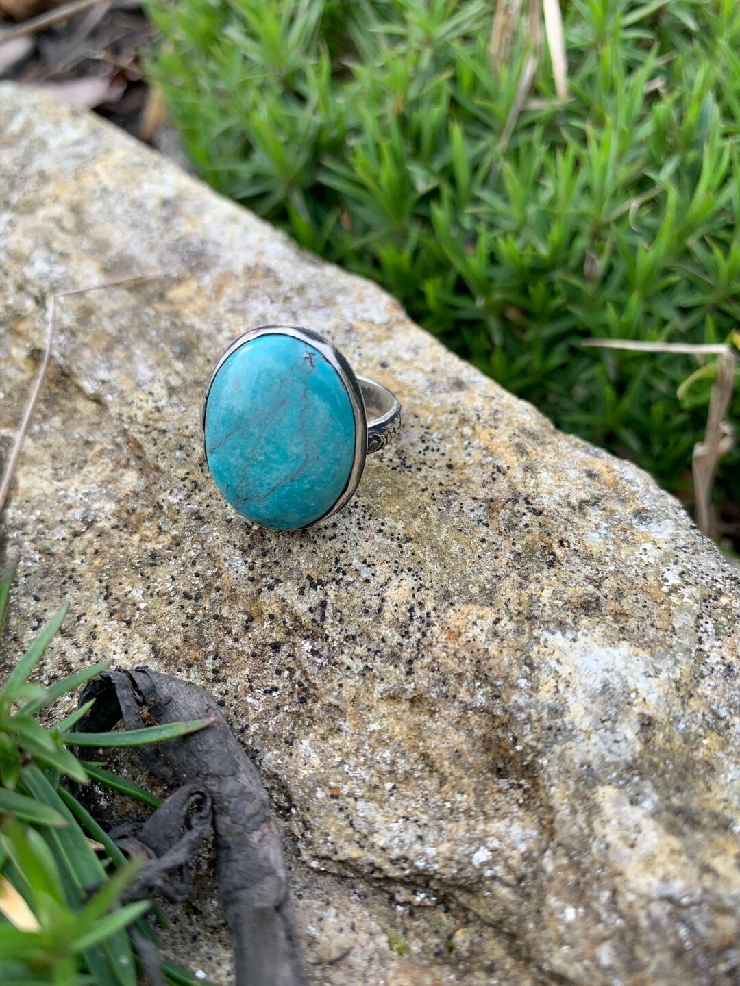 Turquoise Ring / Turquoise Jewelry / December Birthstone / Artisan Ring ...