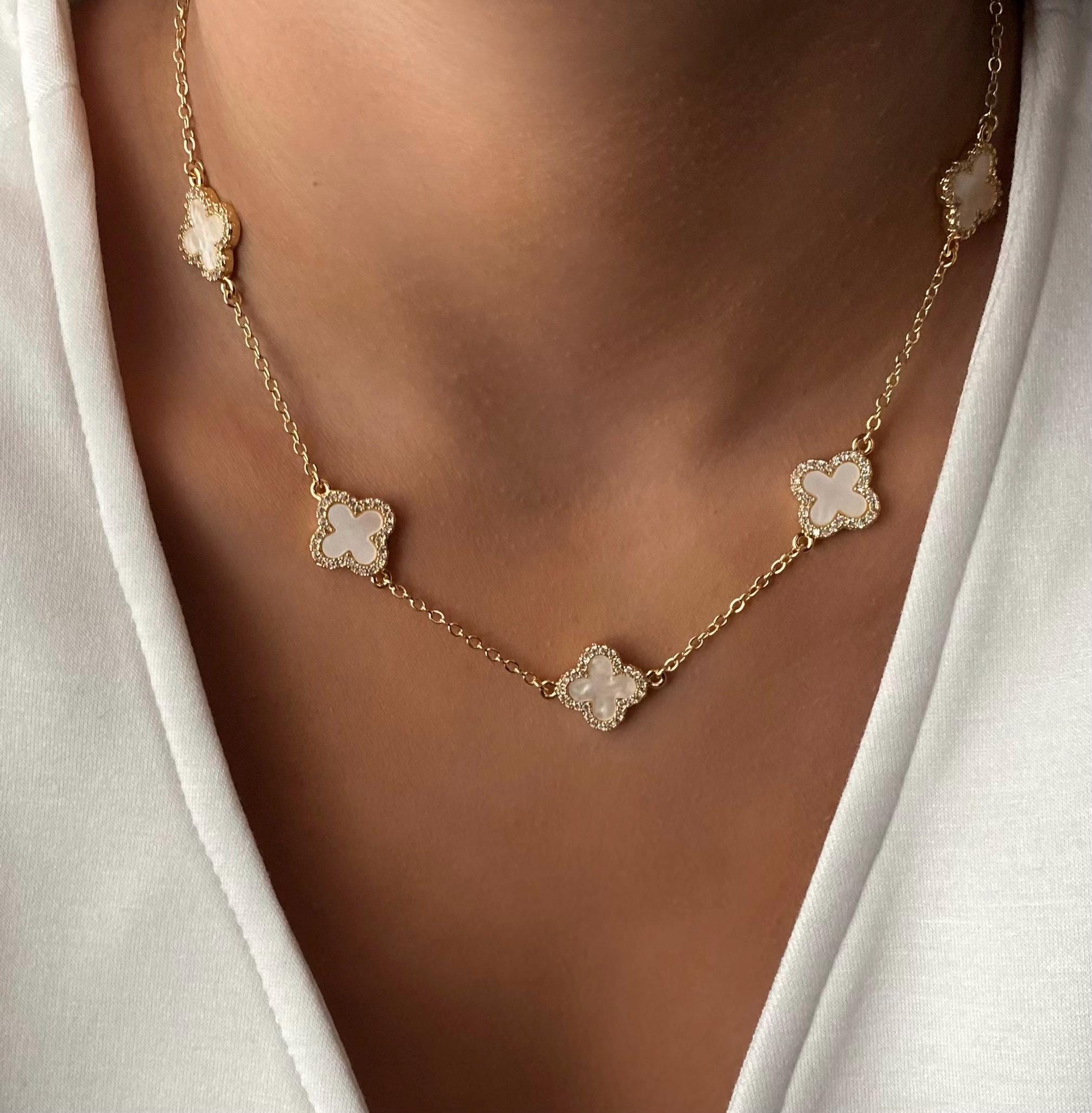 25mm Vca Pendant Van Cleef Alhambra Necklace