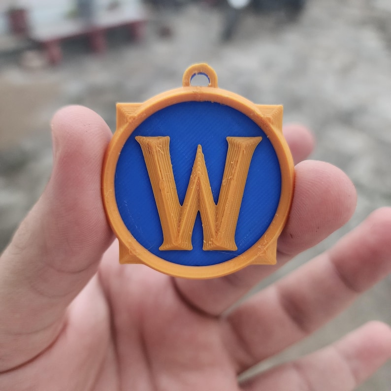 World of Warcraft Class Logo Keychains STL - Etsy