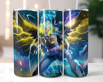 Valorant Neon Tumbler Wrap PNG, Neon Tumbler Wrap, Valorant Tumbler Wrap PNG, Instant Download, hohe Qualität PNG