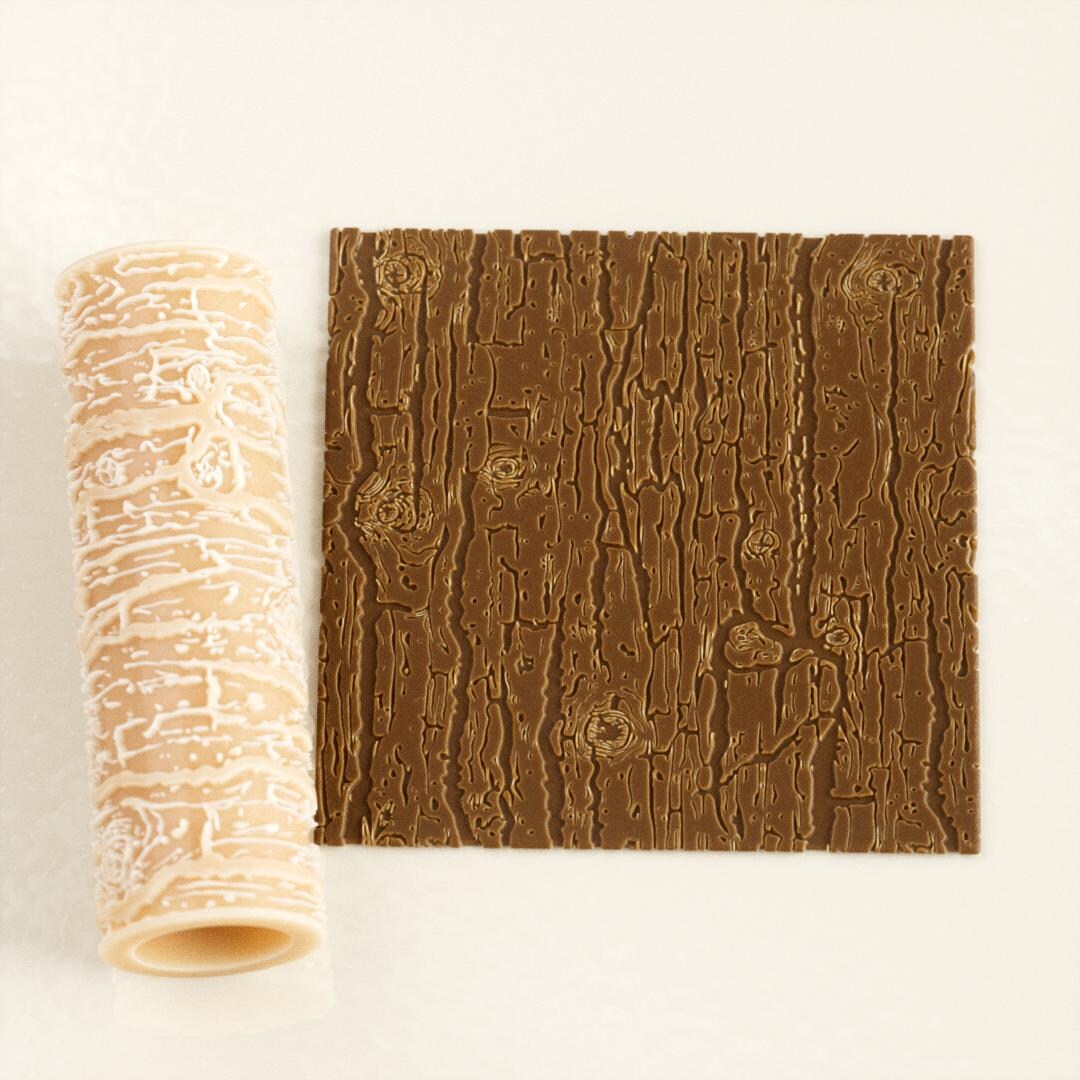 Tree Bark Texture Roller – Seamless Pattern – Clay Roller for Pottery ...