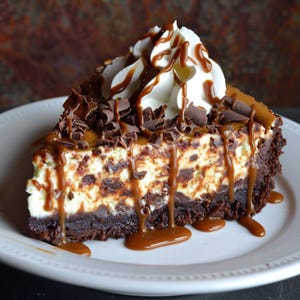 The Best Caramel Brownie Cheesecake Recipe | A Heavenly Fusion of Fudge & Cream – Instant Digital Download