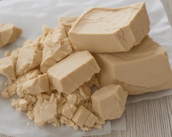 Receta casera de levadura fresca: levadura natural fácil para hornear, método en bloque, cubos frescos (descarga digital)