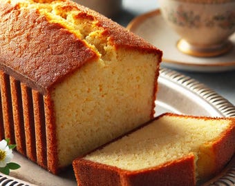 The Perfect Pound Cake Recipe – Buttery, Moist & Easy (Instant Download)