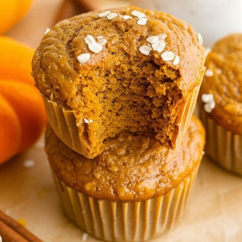 The Best Healthy Pumpkin Oat Muffins A Wholesome Hug In Every Bite Etsy