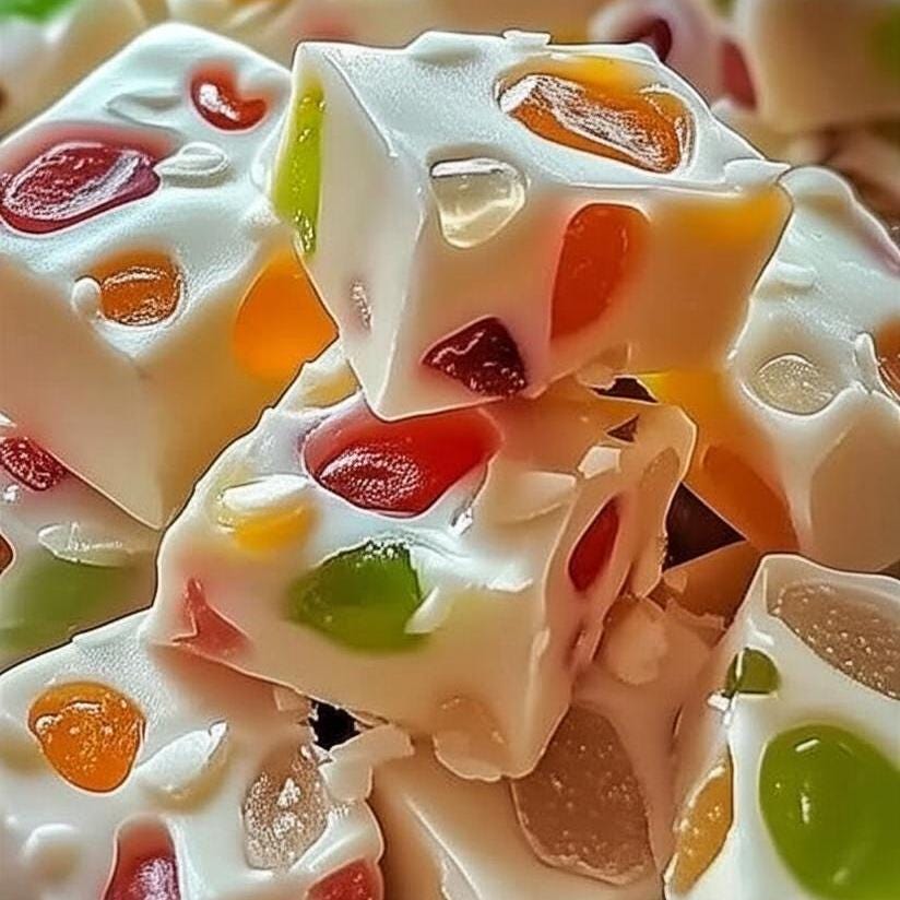 The Best Nostalgic Jelly Nougat Candy Recipe | A Childhood Classic in Every Bite – Digital Download