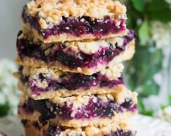 Best Blueberry Crumb Bars Recipe – Cozy Family Favorite (Instant Download)