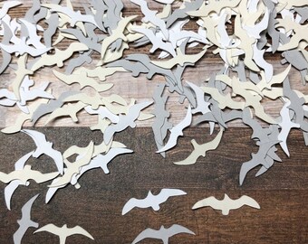 Mini Seagull Die Cut Confetti ~ 600 pieces ~ Party Decor ~ Craft Supplies ~ Card Confetti ~ Unique Party Decor ~ Ready to Ship!