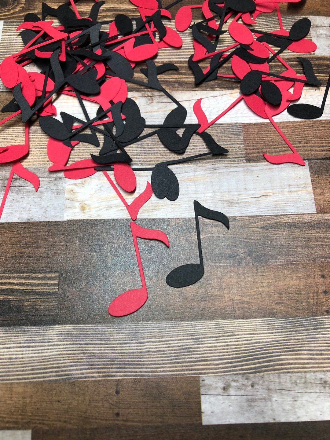 Music Note Die Cut Confetti 200 Pieces Etsy