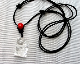 Glass Lucky Cat Necklace