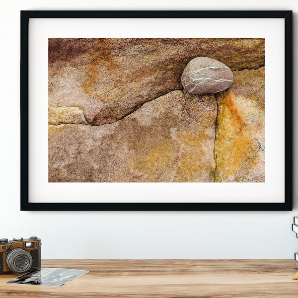 Geology Photography Print, Large Geology Canvas Wall Art, Framed Canvas, Rolled Canvas, Nature Photography Decor, Abstract Wall Print