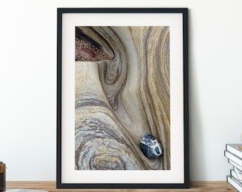 Geology Photography Print, Geology Stretched Canvas Print, Large Abstract Framed Canvas Wall Art, Rolled Canvas, Ready To Hang Nature Photo