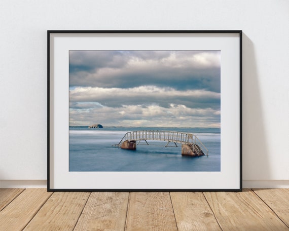 Bridge To Nowhere Dunbar East Lothian Scottish Seascape Etsy