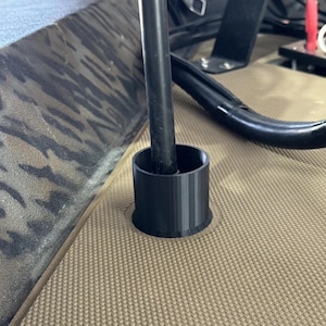 Trolling Motor Kick Stand Fishing Rod Saver / Boat Deck Rod Saver