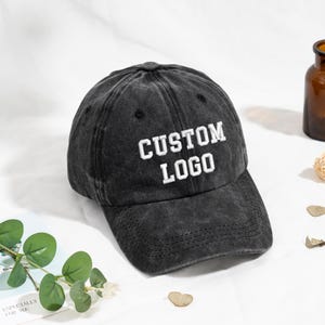 Embroidered Hat, Personalized Cap Embroidery Logo Baseball Hat, Bachelorette Hats, Custom Your Design Caps, Sorority Hat Unisex Baseball Cap