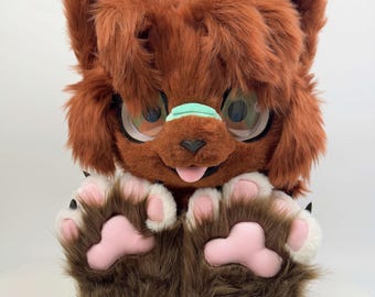 Kemono Style Fursuit Mask, Fursuit Customization Consultation -- Free Quotation, Full - Head Anime Character Costume