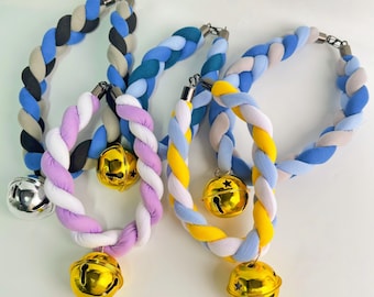 Fursuit Collar: Two, Threeand Four color Spliced Collars, Fursuit Accessories